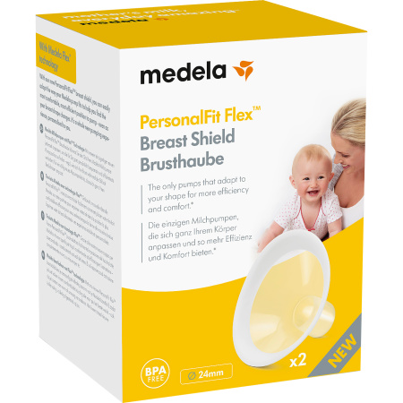 Medela PersonalFit Flex Borstschild M 24mm Stuks 2