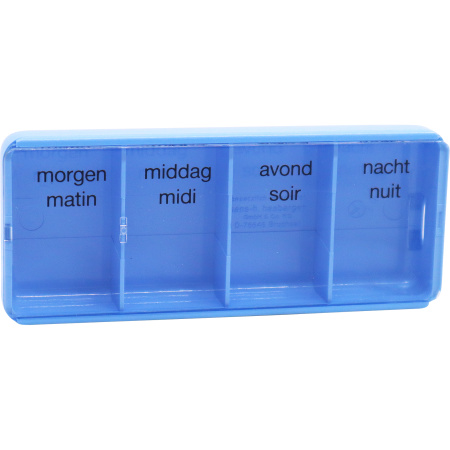 Medi Pillendoos Dagelijks 4 Vakjes 1 Stuk