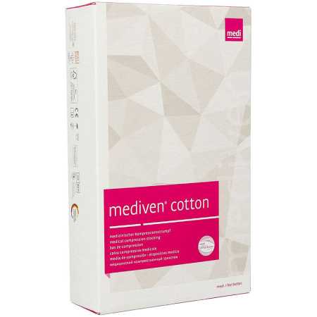 Mediven Katoen CCL1 Ad P.O. Compressiekousen Caramel T5 1 Stuk