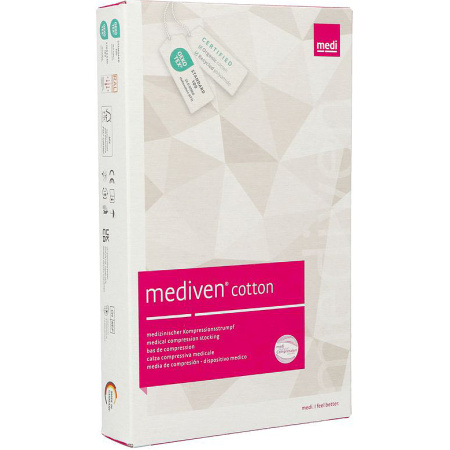 Mediven Katoen CCL2 Ad P.O. Caramel Compressiekousen T4 1 Stuk