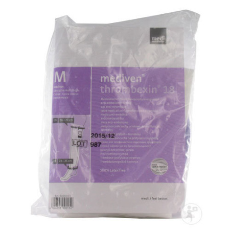Mediven Thrombexin 18 Kousverband KK1 Bovenbeen Wit Maat M 1 Paar (8060203)