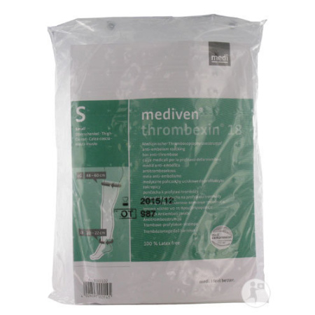 Mediven Thrombexin 18 Kousverband KK1 Bovenbeen Wit Maat S 1 Paar (8060202)