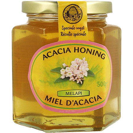Melapi Honing Acacia Vloeibaar 500g
