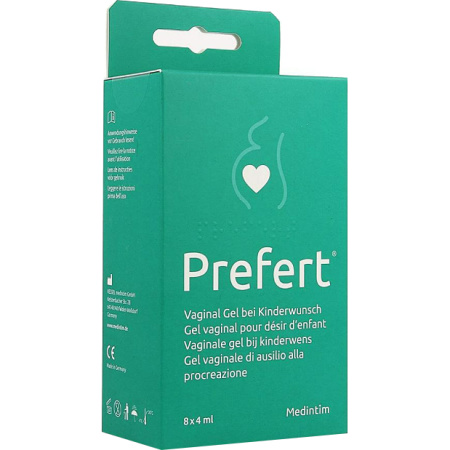 Memidis Prefert Vaginale Gel Bij Kinderwens 8x4ml