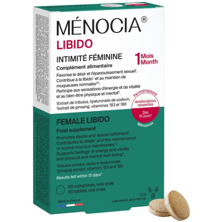 Ménocia Libido En Vrouwelijk Comfort 60 Tabletten