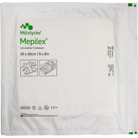Mepilex 20x20cm 1 Stuk