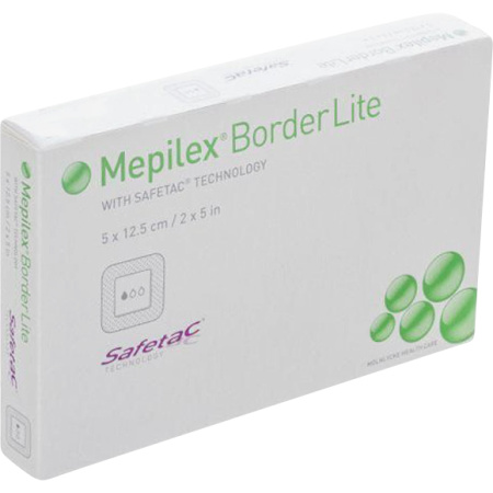 Mepilex Border Flex Lite 5cmx12,5cm 5 Stuks