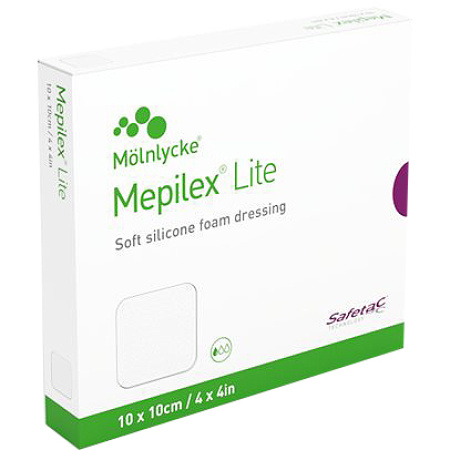 Mepilex Lite 10x10cm 5 Stuks