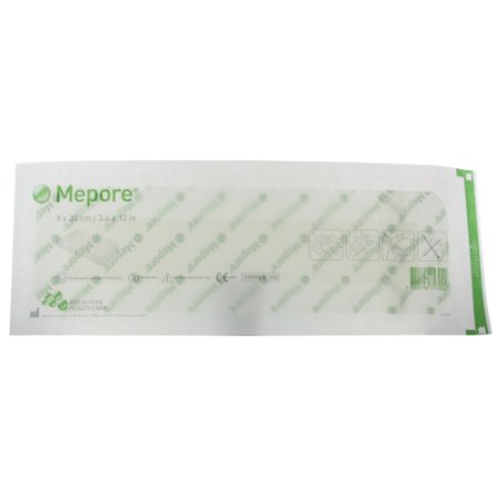 Mepore Kompressen Gesteriliseerd 9x30cm 1 Stuk (671300)