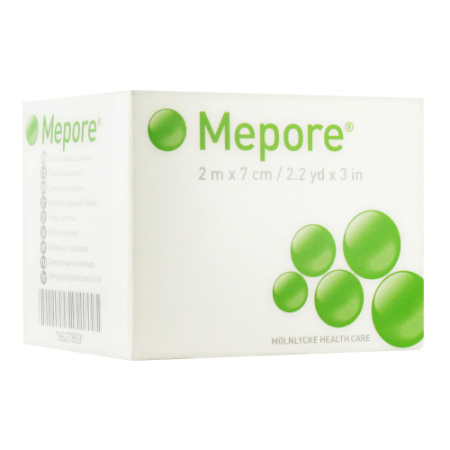Mepore niet Steriel op rol 2m x 7cm 1 stuk