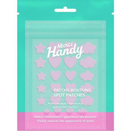 Merci Handy Patches Knopen Gezicht 24 Stuks