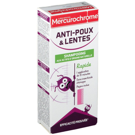 Mercurochrome Anti-Luizen En Neten Shampoo 125ml