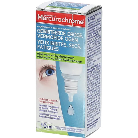 Mercurochrome Hydraterende Oogdruppels 10ml
