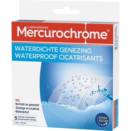 Mercurochrome Waterdichte Genezing Verband 5 Stuks