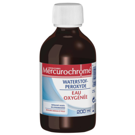Mercurochrome Waterstofperoxyde Fles 200ml