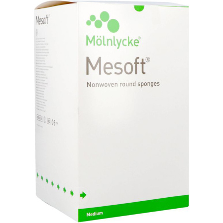 Mesoft Tampons Non Woven Diameter 4cm 20x5 Stuks (156860)