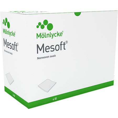 Mesoft Steriele Splitkompressen 10x10cm 130 Stuks