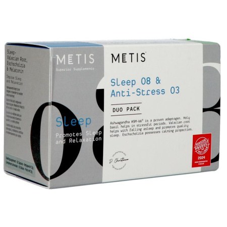 Metis Sleep 08 en A-Stress 03 Duo 30x2 Capsules