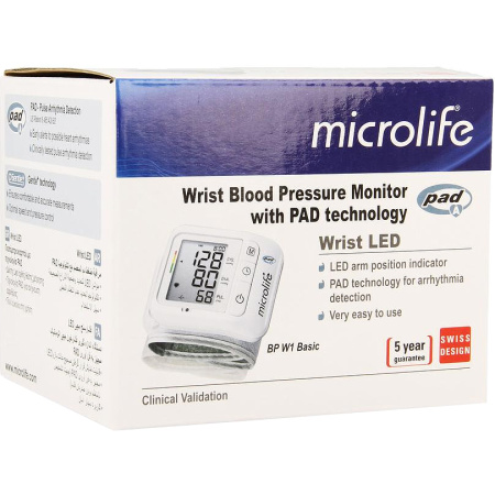 Microlife BP W1 Basic Pols Bloeddrukmeter Met IHB Technologie 1 Stuk