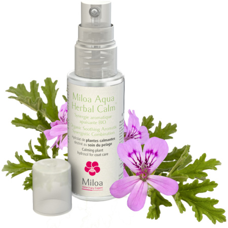 Miloa Aqua Herbal Calm Kalmerende Vachtverzorging Voor Meerdere Diersoorten 50ml