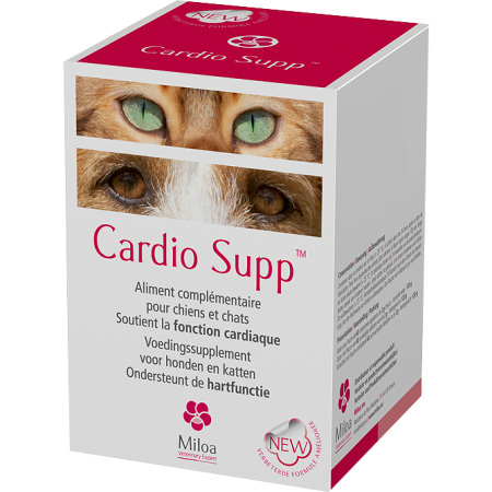 Miloa Cardio Supp Honden En Katten 60 Tabletten