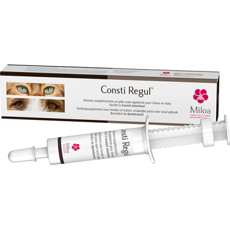 Miloa Consti Regul Aanvullende Voeding In Orale Psta Voor Honden En Katten Spuit 30ml