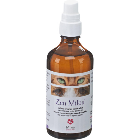 Miloa Zen Miloa Natuurlijke Essentiële Olie Mengeling Voor Katten En Honden Fles 30ml