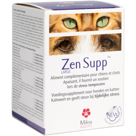 Miloa Zen Supp Large Honden En Katten 60 Tabletten