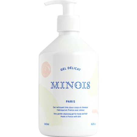 Minois Gel Delicat Wasgel Lichaam En Haar Pompfles 500ml