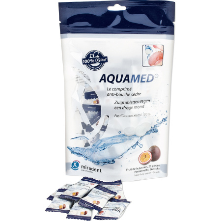 Miradent Aquamed Droge Mond Zuigtabletten 60g