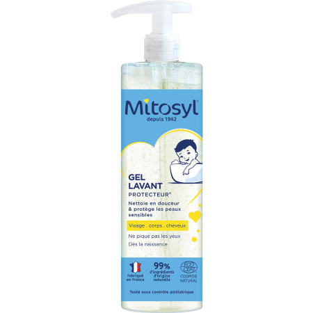 Mitosyl Reinigende Wasgel Voor Baby En Kind Vanaf De Geboorte Fles 490ml