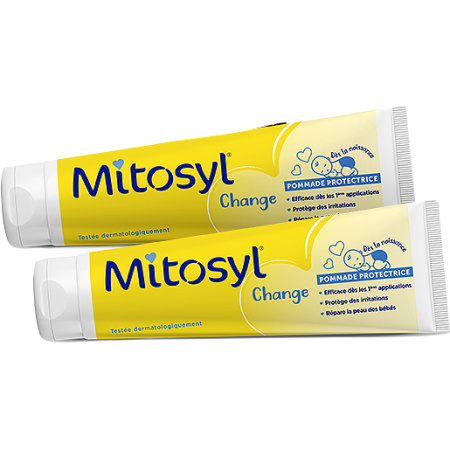 Mitosyl Verzorgende Zalf Beschermt Bij Het Verschonen Van Baby's Tube 2x100g
