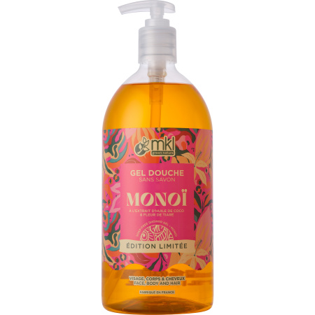 MKL Green Nature Green Summer Monoï De Tahiti Douchegel Beperkte Editie 1l