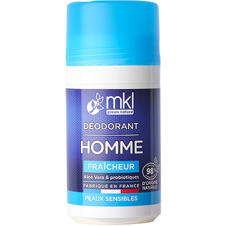 MKL Green Nature Mannen Deodorant Frisheid Gevoelige Huid Roll-On 50ml