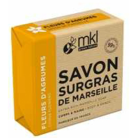 MKL Green Nature Marseillezeep Overvet Citrusbloesem 100g