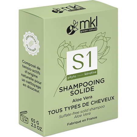 MKL Green Nature Stevige Shampoo Aloë Vera Alle Haartypes 65g