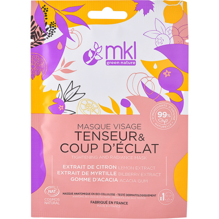 MKL Green Nature Verstrakkend En Stralend Gezichtsmasker 10ml NF