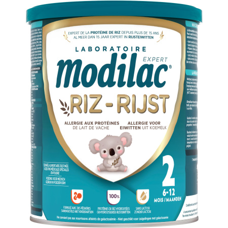 Modilac Rijst 2e Leeftijd Dieetvoeding In Poeder 800g