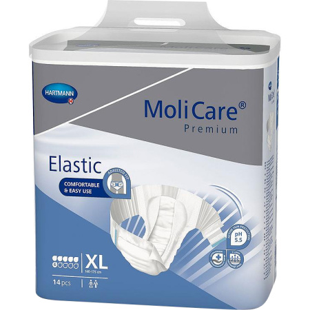 Molicare Premium Elastic Extra Plus 6 Drops Maat XL 14 Stuks