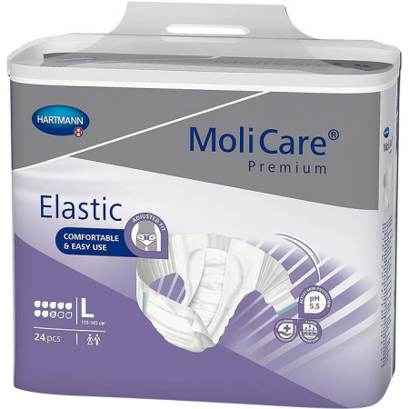 Molicare Premium Elastic Super Plus 8 Drops Maat L 30 Stuks