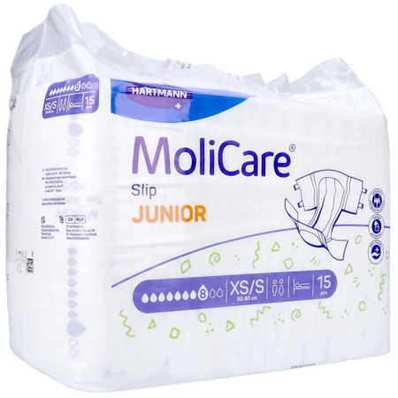 Molicare Slip Junior Maat XS/S 15 Stuks