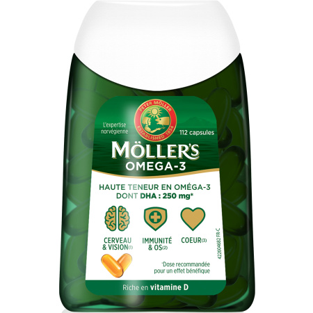 Moller's Omega 3 Dubbel 112 Capsules
