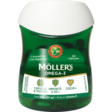 Moller's Omega-3 Dubbel 60 Capsules