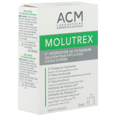 Molutrex 5% Kaliumhydroxide Huidoplossing Fles 3ml