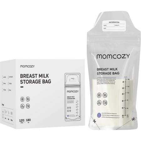 Momcozy Wegwerp Melk Opslagzak 600g 120 Stuks