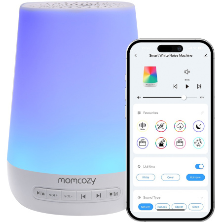 Momcozy Witte Ruis Machine App Baby Sound 1 Kit