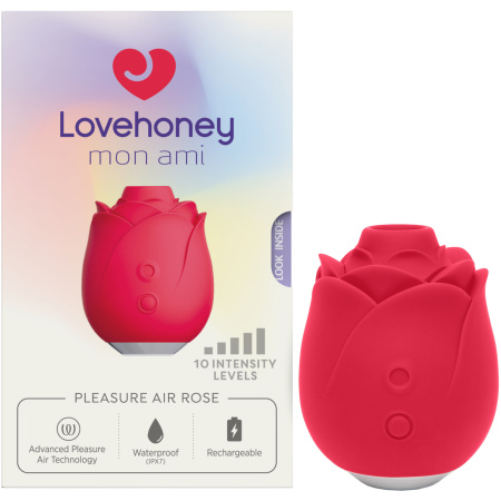 Lovehoney Mon Ami Pleasure Air Luchtdruk Stimulator Rose Lovehoney 1 Stuk
