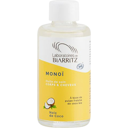 Laboratoires De Biarritz Monoï Kokosnoot Haar- En Lichaamsbehandelingsolie Fles 100ml