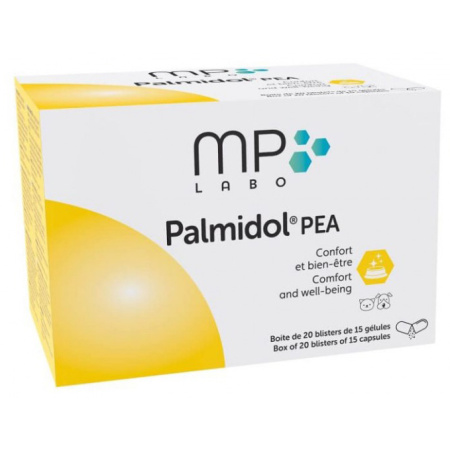 MP Labo Palmidol Voedingssupplement Hond En Kat 300 Capsules