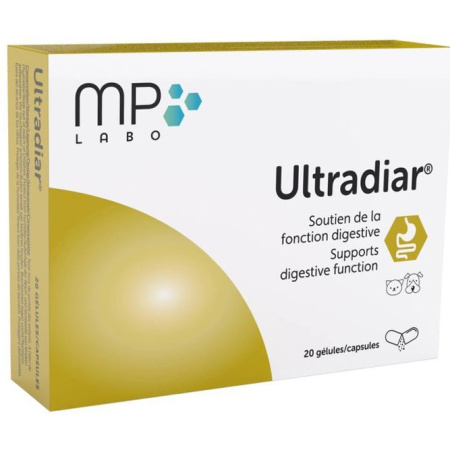 MP Labo Ultradiar Spijsverteringssupplement Hond En Kat 20 Capsules